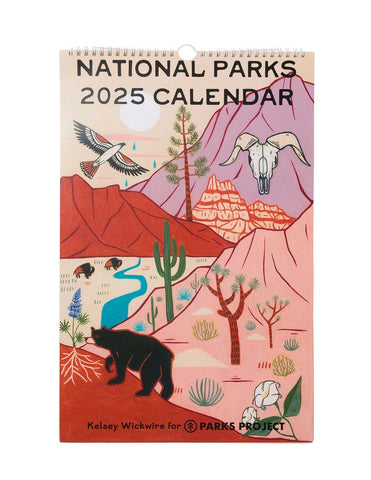 Our Parks Project National Parks 2025 Wall Calendar