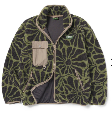 Parks Project Wildflowers High Pile Full Zip Unisex Jacket