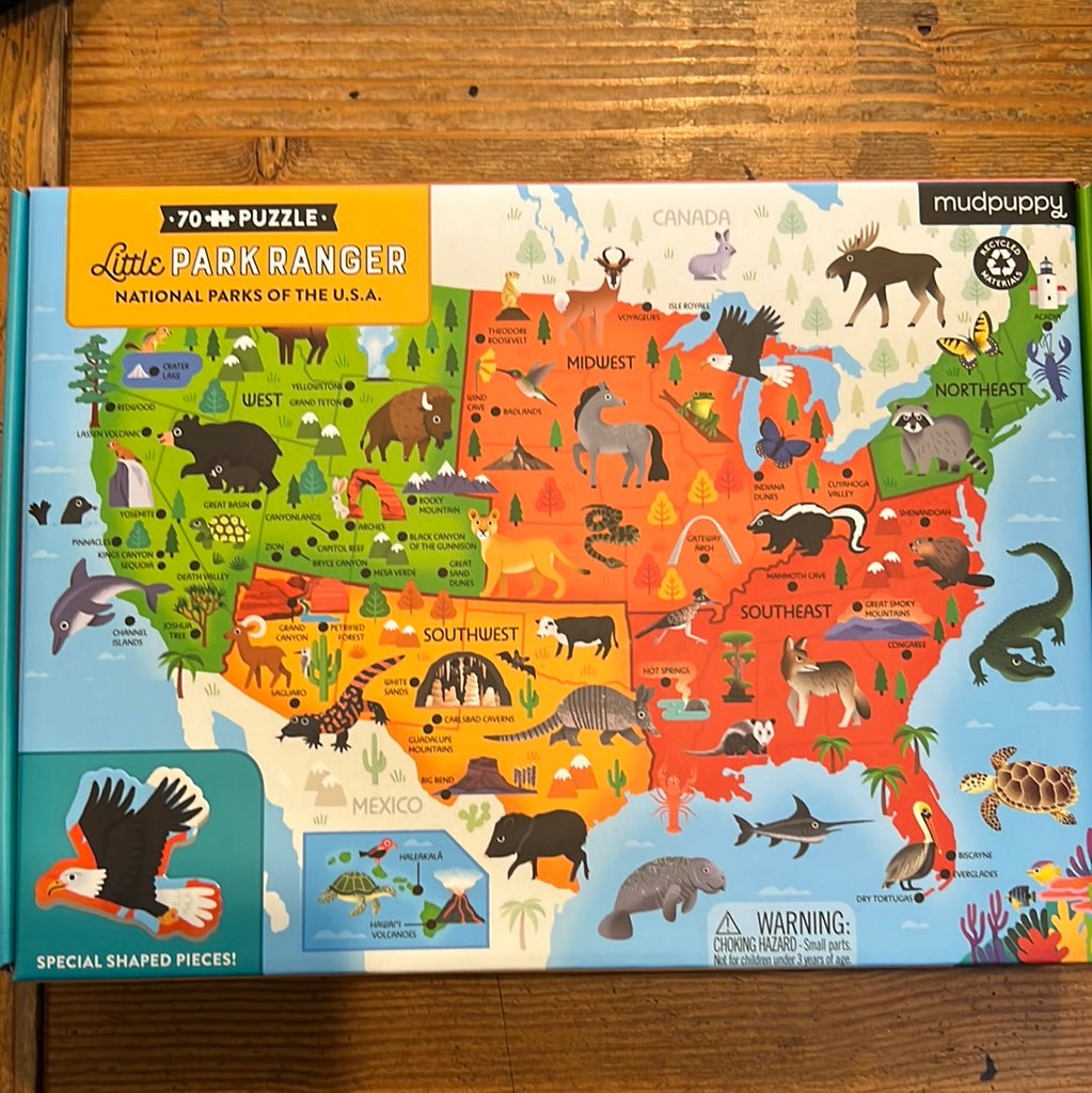 Little Park Ranger Puzzle – Cabin Fever Outfitters