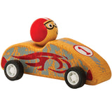 US Toy Company - Wooden Pull Back Race Car 8-Unit Display