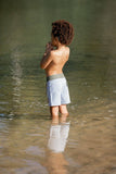 Of One Sea - Kid’s Townshort Boardshorts in Pinstripe: Pinstripe / 0/1