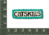 Hudson Illustration Co - About Town Co - Destination: Catskills New York - Sticker or Magnet: Magnet - Cabin Fever Outfitters