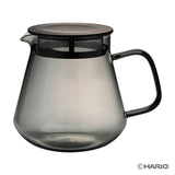 HARIO USA - HARIO Colors Glass Coffee and Tea Server, 600ml: Amber