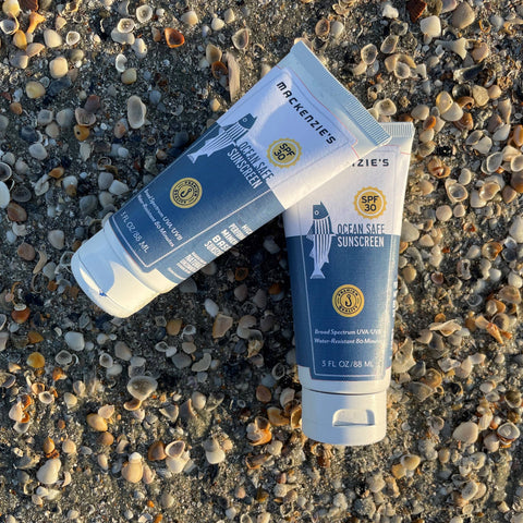 MacKenzie's Fisherman - SPF 30 Ocean Safe Sunscreen- 3 fl oz (12 qty)