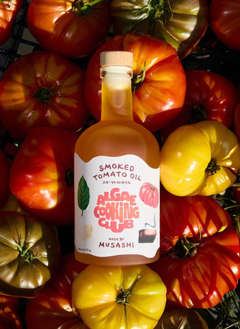 Algae Cooking Club - Musashi's Smoked Tomato Oil