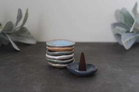 Mud & Maker - Incense Holder / Cone Dish: Dishes Only