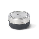 Black+Blum - Glass Lunch Box - Leak Proof Microwave-Safe Glass Lunch Bowl: Slate