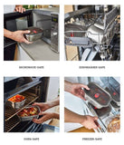 Black+Blum - Lunch Box - Microwave-Safe Leak Proof Stainless Steel Set: Mixed Set (S/M/L)