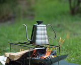 HARIO USA - Outdoor V60 "Buono" Metal Drip Kettle, 700ml Silver