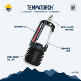 Sun Company / Big Discoveries - TempaTorch - Flashlight with Thermometer and Carabiner