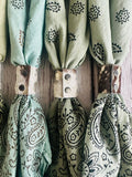 Boots Are My Roots - Sage Hues Hand Dyed Bandanas