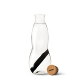 Black+Blum - Carafe - Glass Carafe with Active Charcoal Water Filter 1.1L: Borosilicate Glass