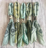 Boots Are My Roots - Sage Hues Hand Dyed Bandanas
