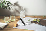 Black+Blum - Carafe - Glass Carafe with Active Charcoal Water Filter 1.1L: Borosilicate Glass