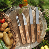 Opinel - Les Essentiels Small Kitchen Knives Sets: Olivewood
