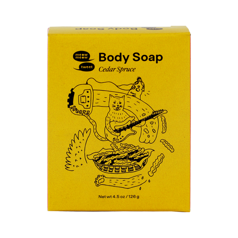 Meow Meow Tweet - Cedar Spruce Body Soap