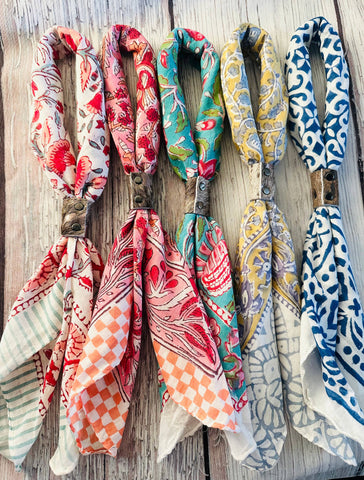 Boots Are My Roots - Bright Boho Bandanas 