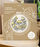 Mushrooms Complete Embroidery Kit