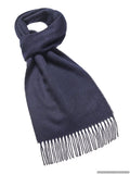 Bronte Moon - Luxury Plain Navy Scarf