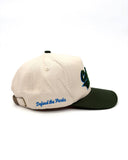 Parks Project - Catskills Vintage Chenille Hat: Green And Natural / One Size - Cabin Fever Outfitters