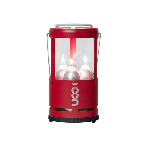 UCO Gear - Candlelier Candle Lantern: Burgundy / Painted Aluminum