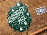 Noteworthy Paper & Press - Adirondack Park Sticker
