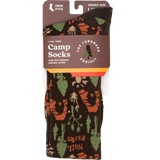 The Landmark Project - National Park Roundup Sock: Brown / S/M