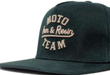 Iron & Resin - Moto Team Hat: Khaki Green / O/S - Cabin Fever Outfitters