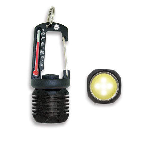 Sun Company / Big Discoveries - TempaTorch - Flashlight with Thermometer and Carabiner