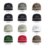 Endless August Supply Co. - Customizable Arch City Corduroy Hat | Name Drop Hat: Navy/yellow