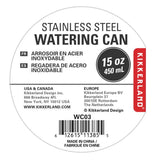 Kikkerland Design Inc - Stainless Steel Watering Can