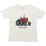 Barefoot Baby - "Drive" Red Tractor Youth M (8-10)