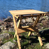 Byer of Maine - Pangean Folding Table - Small: Eucalyptus Grandis