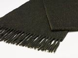 Bronte Moon - Luxury Plain Dark Moss Scarf