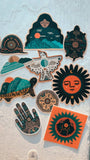 Land & She - Sunset Bear Sticker