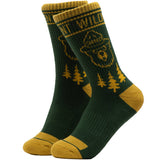 The Landmark Project - Smokey Emblem Sock: L/XL / Pine