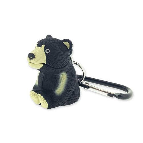 Sun Company / Big Discoveries - WildLight Animal Carabiner Flashlight - Black Bear