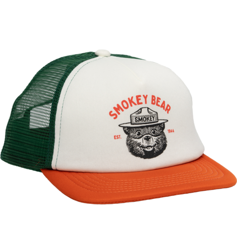 The Landmark Project - Smokey Junior Varsity Foam Trucker Hat (Youth): Cream