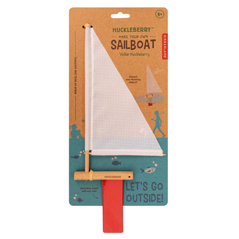 Kikkerland Design Inc - Huckleberry Make Your Own Sailboat