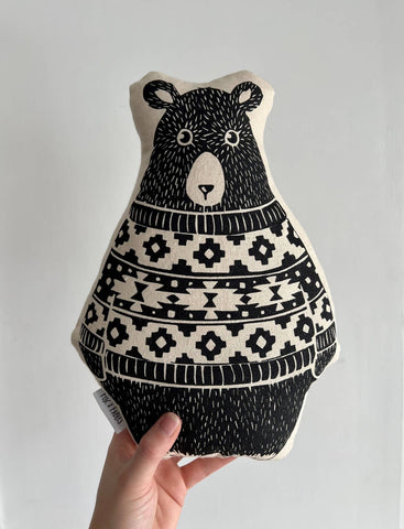Fox & Fables - Printed Pillows - Woodland Animals: Bear