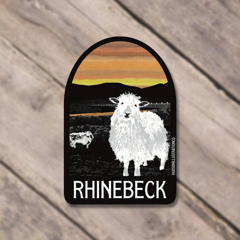 Hudson Illustration Co - Rhinebeck Sticker