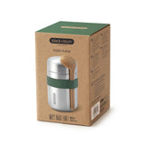 Black+Blum - Insulated Flask - Leak Proof Stainless Steel Food Flask: Olive
