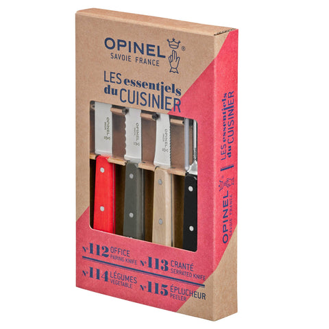 Opinel - Les Essentiels Small Kitchen Knives Sets: Loft