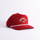 Endless August Supply Co. - Customizable Arch City Corduroy Hat | Name Drop Hat: Navy/yellow