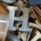 Vagabond Vintage - Zinc Individual Letters A-Z: A