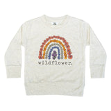 Barefoot Baby - "Wildflower" Long Sleeve Nature Rainbow 2T