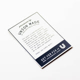 Union Made - Leave It Better Than You Found It Embroidered Iron on Patch: Yes