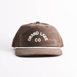 Endless August Supply Co. - Customizable Arch City Corduroy Hat | Name Drop Hat: Navy/yellow