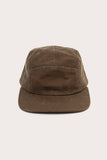 Bridge & Burn - Camper Waxed 5 Panel Cap / Umber