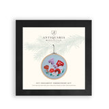 Holiday Decor: Mushro DIY Embroidered Christmas Ornament Kit